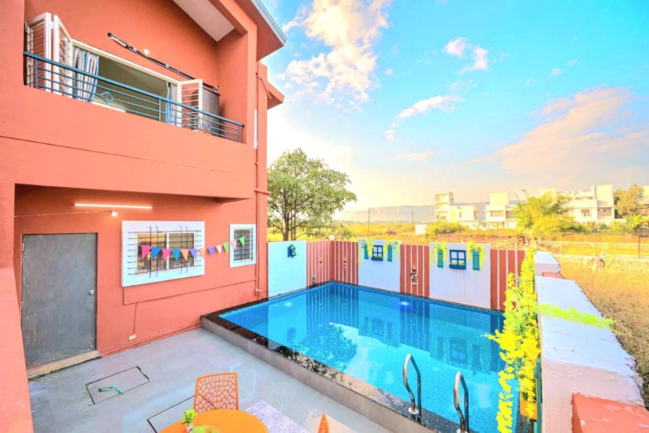 Ll Empyrean Stay Ll Airawat Villa Ll 2Bhk Ll Ac Ll Private Pool Ll Wifi Ll Lonavala Kültér fotó